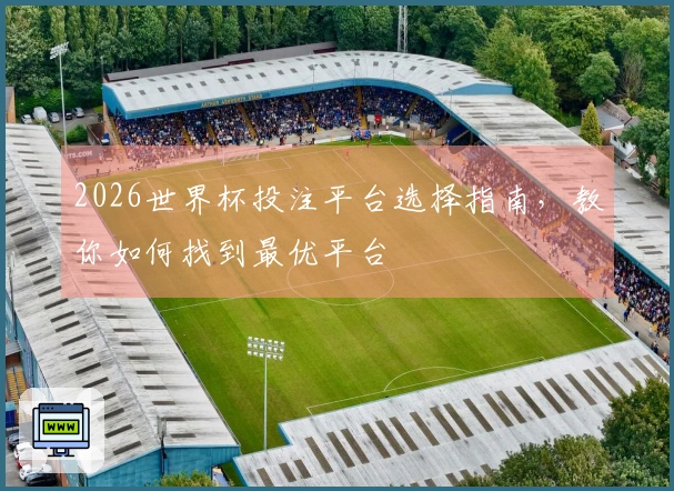 2026世界杯投注平台选择指南，教你如何找到最优平台